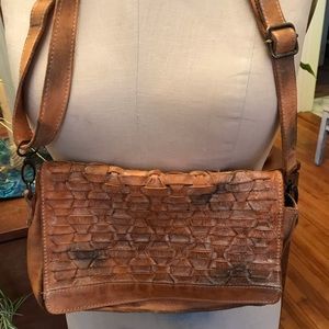Bed Stu Aruba Woven Cross-Body Bag
